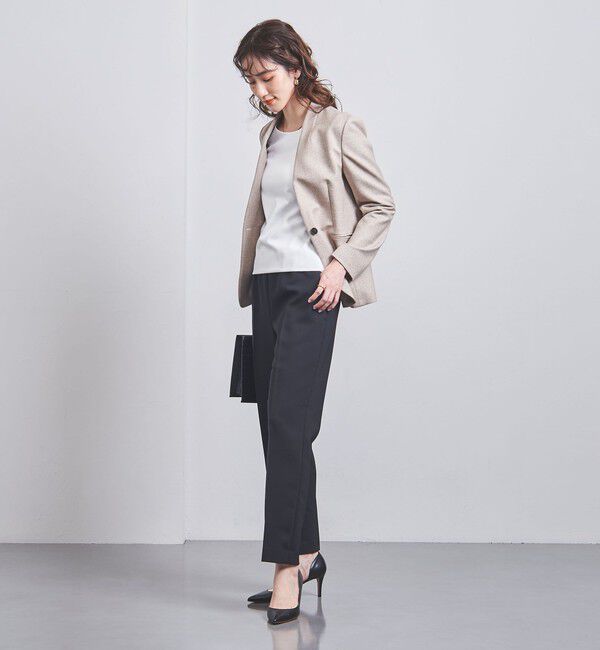 UNITED ARROWS「C DOUBLE クルーネック カットソー」|Tシャツ・カットソー|