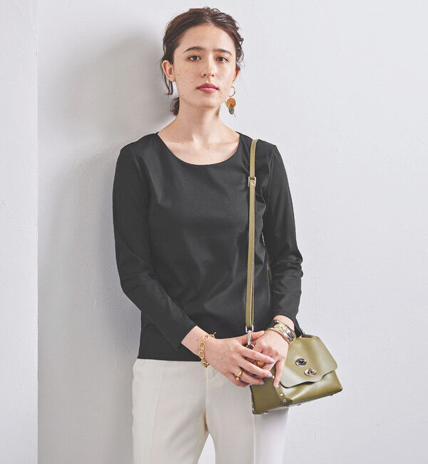 UNITED ARROWS「C DOUBLE クルーネック カットソー」|Tシャツ・カットソー|