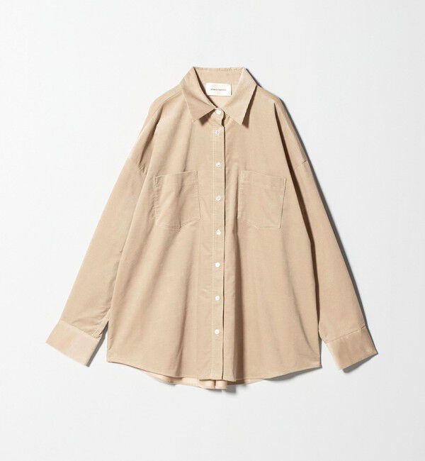 AEWEN MATOPH「＜AEWEN MATOPH＞コーデュロイシャツ ‐ ウォッシャブル ‐」|シャツ・ブラウス|