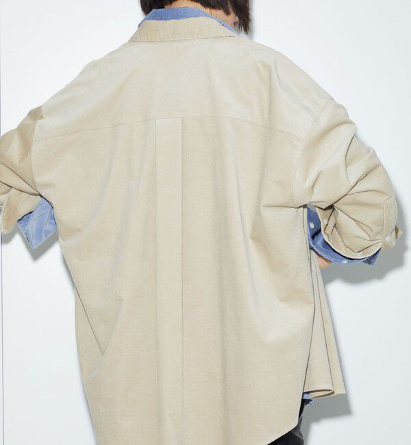 AEWEN MATOPH「＜AEWEN MATOPH＞コーデュロイシャツ ‐ ウォッシャブル ‐」|シャツ・ブラウス|