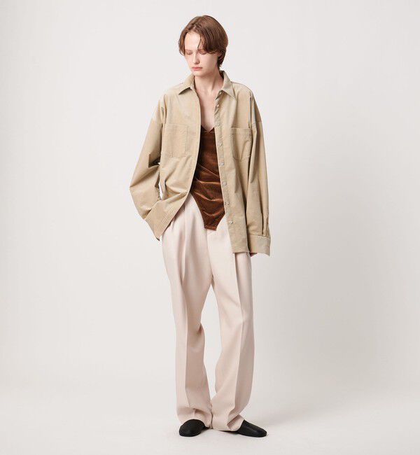 AEWEN MATOPH「＜AEWEN MATOPH＞コーデュロイシャツ ‐ ウォッシャブル ‐」|シャツ・ブラウス|