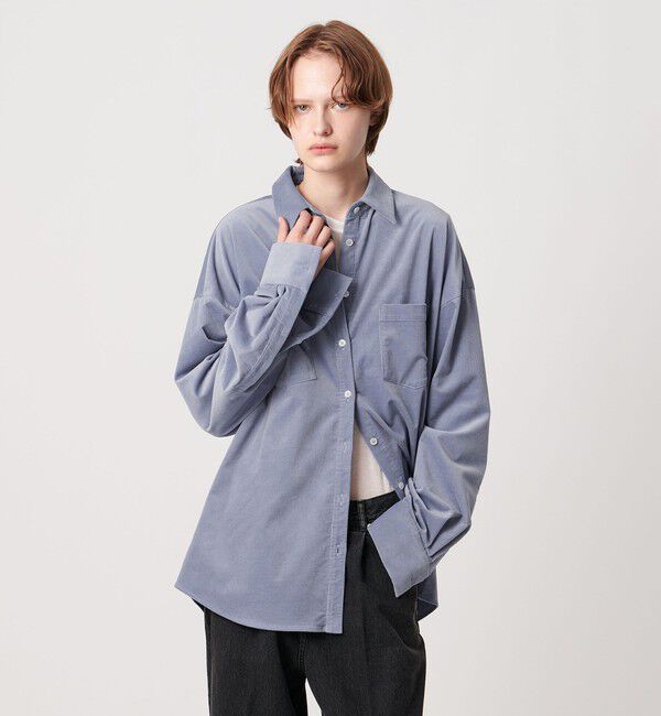 AEWEN MATOPH「＜AEWEN MATOPH＞コーデュロイシャツ ‐ ウォッシャブル ‐」|シャツ・ブラウス|
