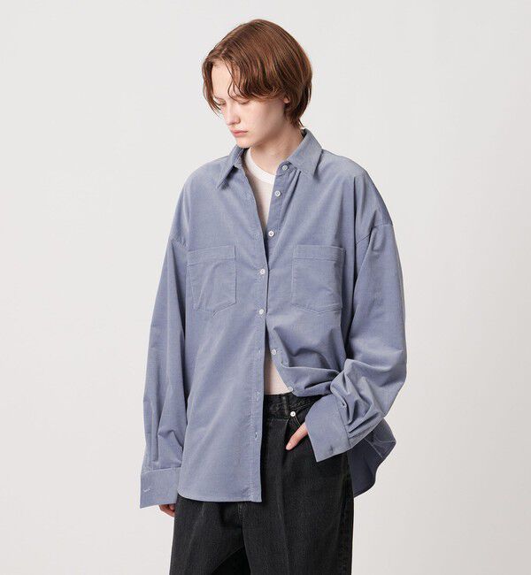 AEWEN MATOPH「＜AEWEN MATOPH＞コーデュロイシャツ ‐ ウォッシャブル ‐」|シャツ・ブラウス|