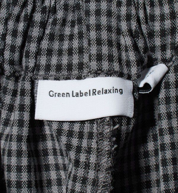 UNITED ARROWS green label relaxing「チェック スカパン（ブラック）/ キッズ  120cm-160cm」|その他|
