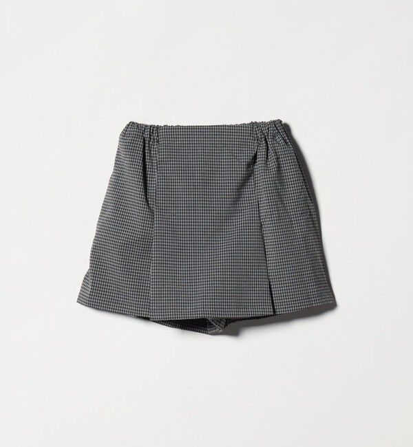 UNITED ARROWS green label relaxing「チェック スカパン（ブラック）/ キッズ  120cm-160cm」|その他|