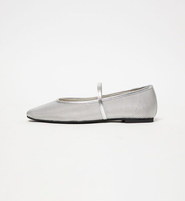 UNITED ARROWS green label relaxing「スクエアストラップ フラットシューズ」|パンプス|