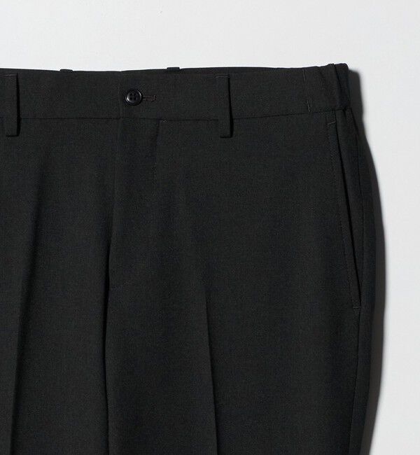 UNITED ARROWS green label relaxing「A+ ポリエステル シャークスキン スタンダード イージー セットアップ パンツ スラックス -ウォッシャブル」|スラックス|