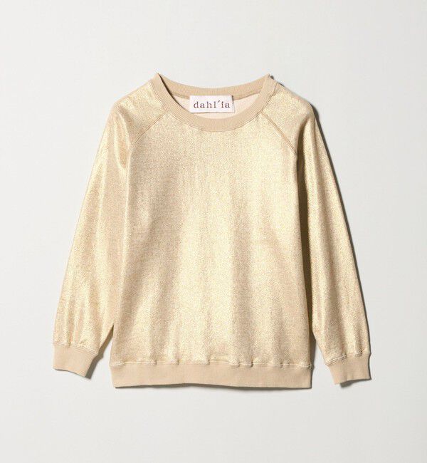 BEAUTY&YOUTH UNITED ARROWS「＜dahl'ia＞ホイルプリント スウェットプルオーバー」|スウェット・ジャージ|