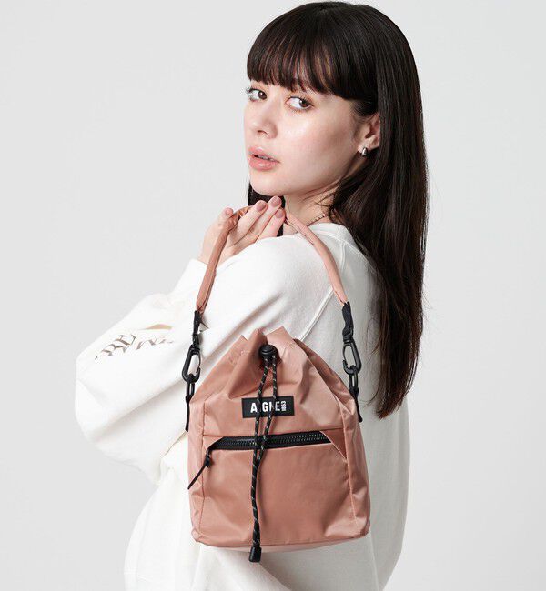 BEAUTY&YOUTH UNITED ARROWS「＜AIGLE＞ドロスト ショルダーバッグ 2WAY」|ショルダー・メッセンジャー|LT.PINK