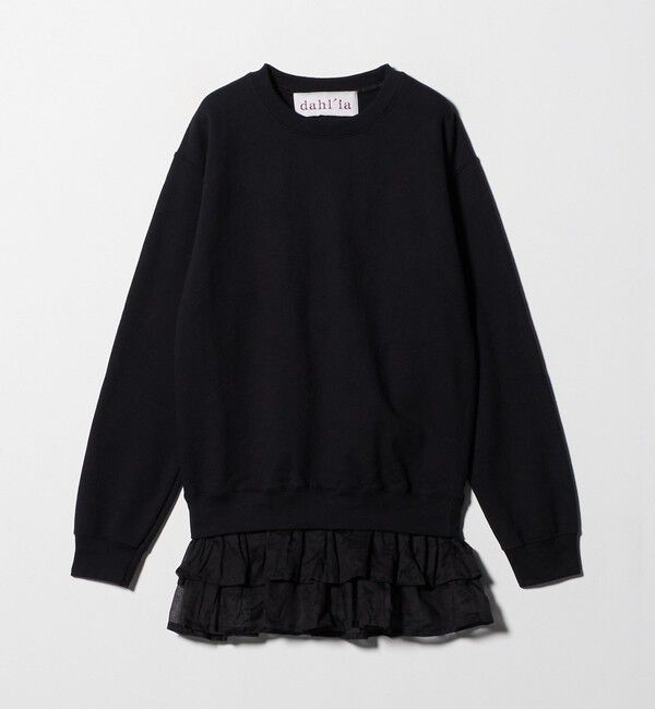 BEAUTY&YOUTH UNITED ARROWS「＜dahl'ia＞リメイクフリル スウェットプルオーバー」|スウェット・ジャージ|
