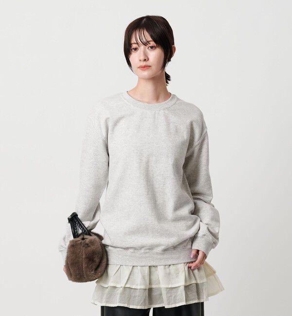 BEAUTY&YOUTH UNITED ARROWS「＜dahl'ia＞リメイクフリル スウェットプルオーバー」|スウェット・ジャージ|