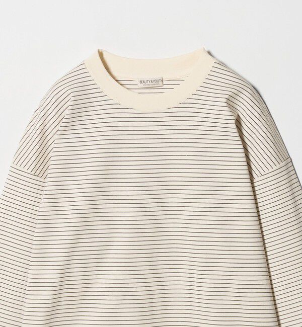 BEAUTY&YOUTH UNITED ARROWS「プラチナ ポンチ クルーネック カットソー 抗菌防臭」|Tシャツ・カットソー|