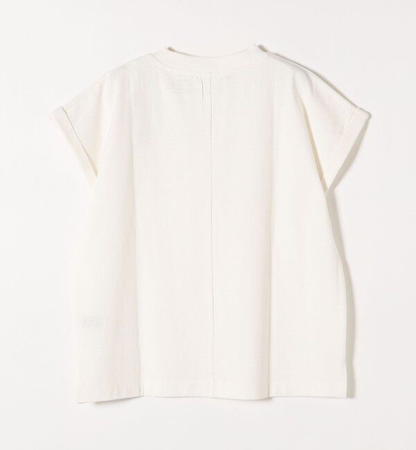 SHIPS any「SHIPS any:〈抗菌防臭/洗濯機可能〉USAコットン フレンチスリーブ TEE」|Tシャツ・カットソー|