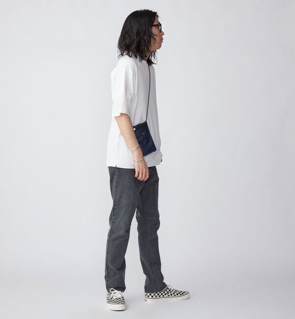 SHIPS「SHIPS:〈接触冷感〉トリコット ジャカード クルーネック Tシャツ」|Tシャツ・カットソー|