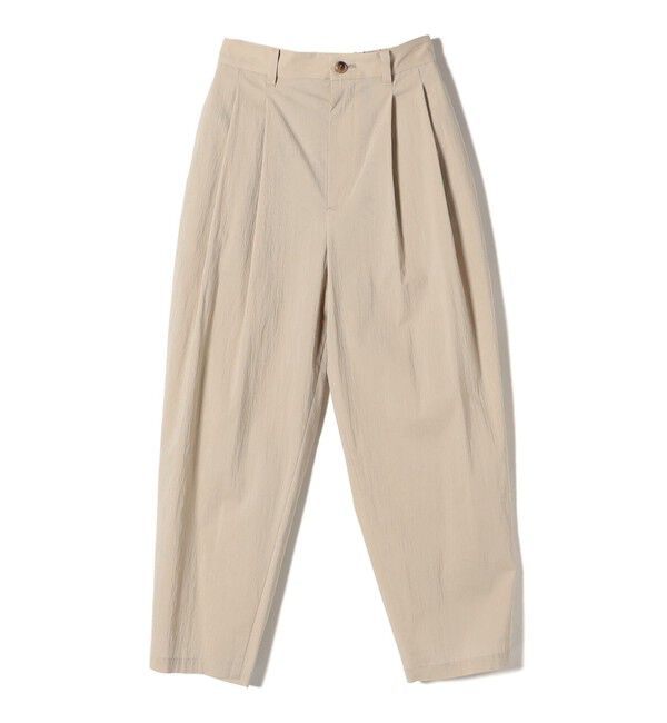 SHIPS for women「〈手洗い可能〉コットン ナイロン タック パンツ」|その他|