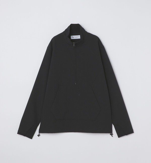 SHIPS「City Ambient Products: SHELTECH Warm(R) ジップ プルオーバー」|シャツ・ブラウス|ブラック