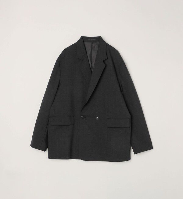 SHIPS any「SHIPS any: オーバーサイズ ウール混 ダブルジャケット (セットアップ対応)◇」|テーラードジャケット|