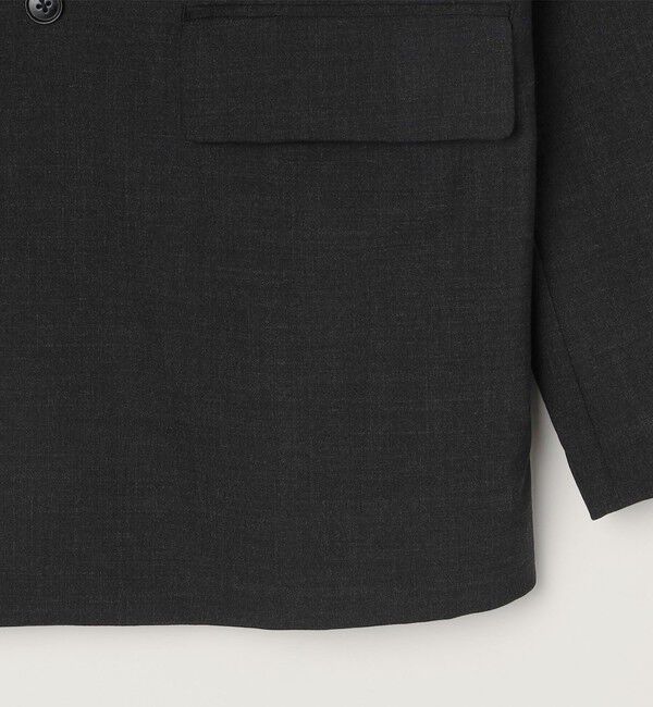 SHIPS any「SHIPS any: オーバーサイズ ウール混 ダブルジャケット (セットアップ対応)◇」|テーラードジャケット|