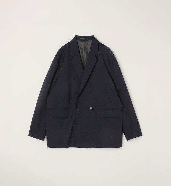 SHIPS any「SHIPS any: オーバーサイズ ウール混 ダブルジャケット (セットアップ対応)◇」|テーラードジャケット|