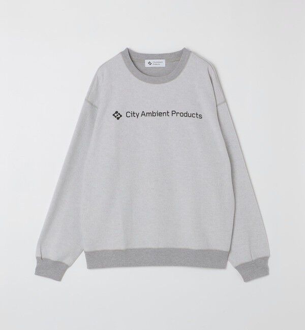 SHIPS「City Ambient Products: ロゴ プリント リバース スウェット」|スウェット・ジャージ|