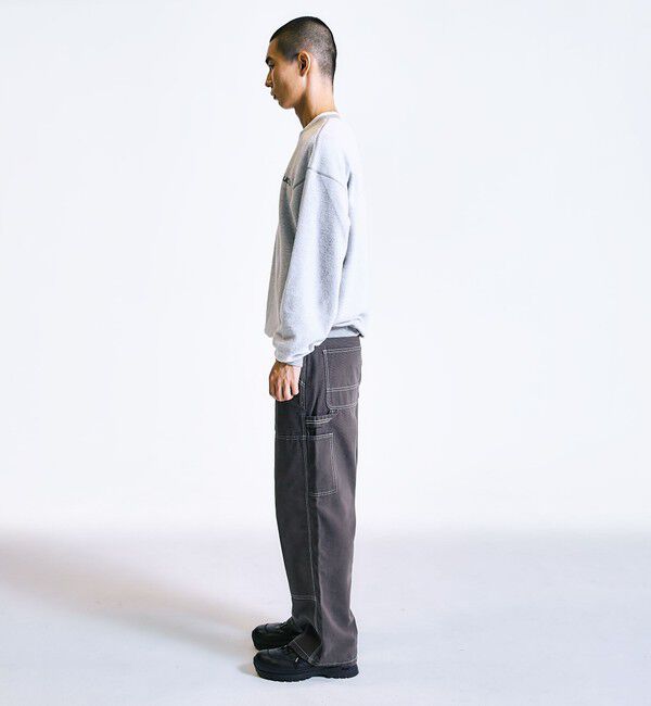 SHIPS「City Ambient Products: ロゴ プリント リバース スウェット」|スウェット・ジャージ|