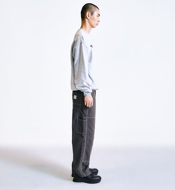 SHIPS「City Ambient Products: ロゴ プリント リバース スウェット」|スウェット・ジャージ|