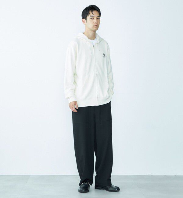 SHIPS「City Ambient Products: ロゴ エンブロイダリー ジップ パーカー」|パーカー|