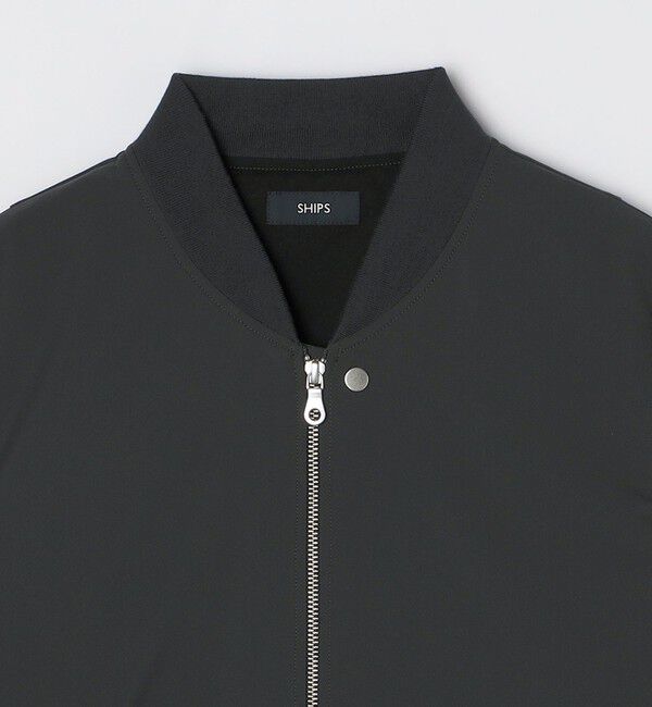 SHIPS「SHIPS: SOLOTEX(R) ストレッチ ミリタリー ブルゾン」|ブルゾン・スタジャン|