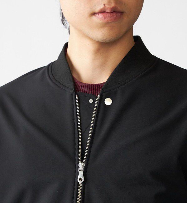 SHIPS「SHIPS: SOLOTEX(R) ストレッチ ミリタリー ブルゾン」|ブルゾン・スタジャン|