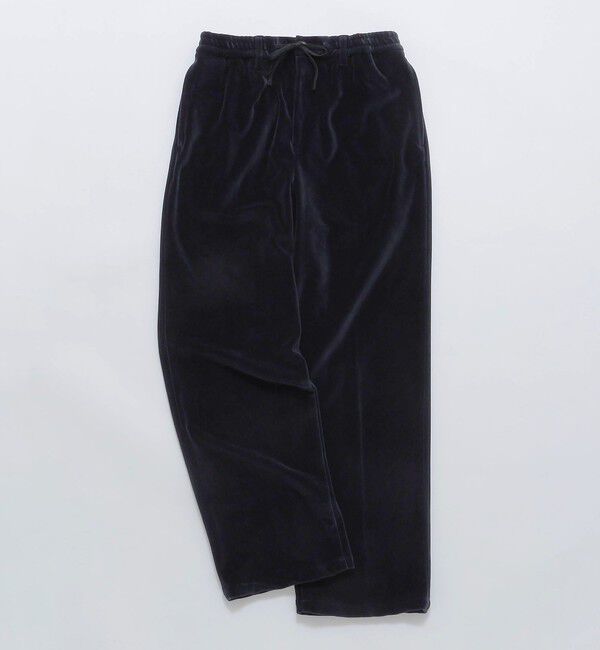 SHIPS「BATEAUX DE SHIPS: ベルベット イージー パンツ」|その他|ネイビー