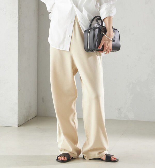 SHIPS for women「〈手洗い可能〉サイドライン ニット パンツ」|その他|