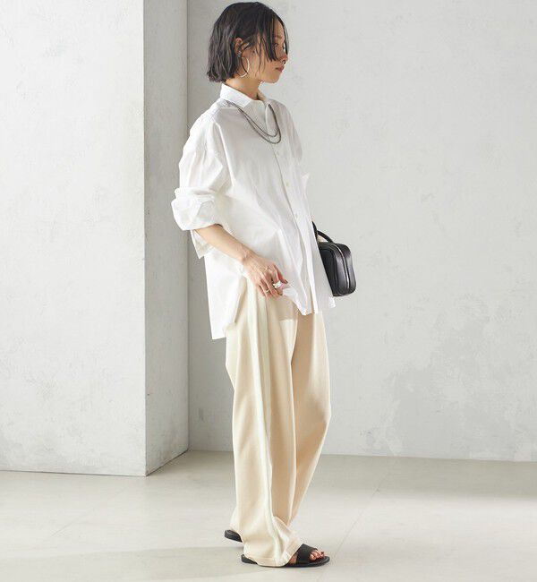 SHIPS for women「〈手洗い可能〉サイドライン ニット パンツ」|その他|