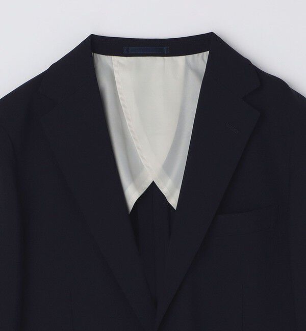 SHIPS Colors 「SHIPS Colors:〈手洗い可能〉シングルブレスト ネイビー ジャケット」|テーラードジャケット|