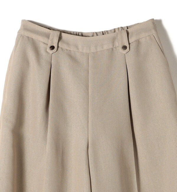 SHIPS Colors 「SHIPS Colors:〈手洗い可能〉バスケット クロップド ワイド パンツ」|その他|