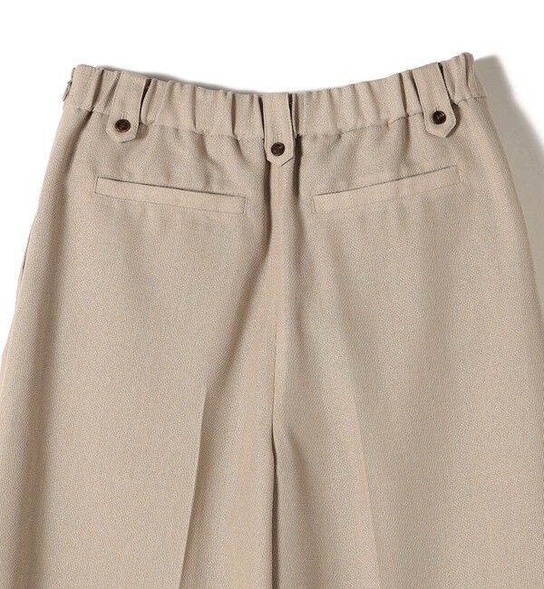 SHIPS Colors 「SHIPS Colors:〈手洗い可能〉バスケット クロップド ワイド パンツ」|その他|