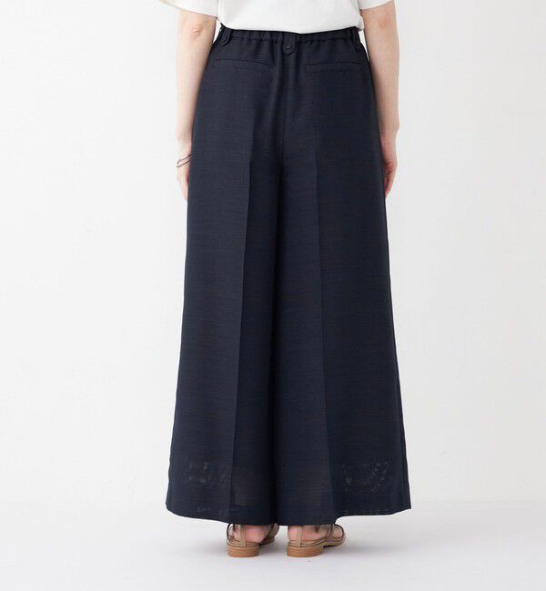 SHIPS Colors 「SHIPS Colors:〈手洗い可能〉バスケット クロップド ワイド パンツ」|その他|