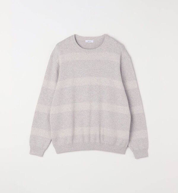 SHIPS any「SHIPS any:〈手洗い可能〉コットン カシミヤ スウェットライク ニット 25AW◇」|ニット・セーター|