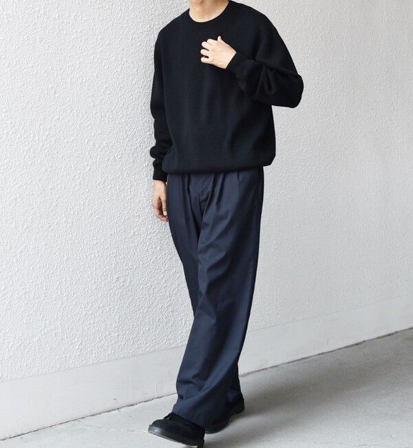 SHIPS any「SHIPS any:〈手洗い可能〉コットン カシミヤ スウェットライク ニット 25AW◇」|ニット・セーター|