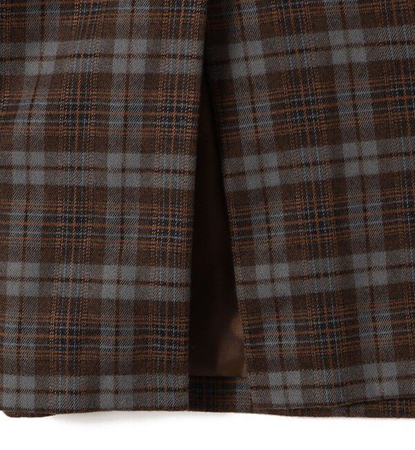 SHIPS Colors 「SHIPS Colors:〈手洗い可能〉リンク チェック ジャンパー スカート」|ジャンパースカート|