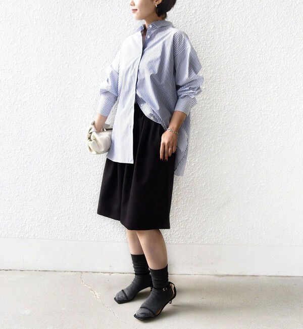 SHIPS for women「〈洗濯機可能〉ドロスト タック ハーフ パンツ」|その他|