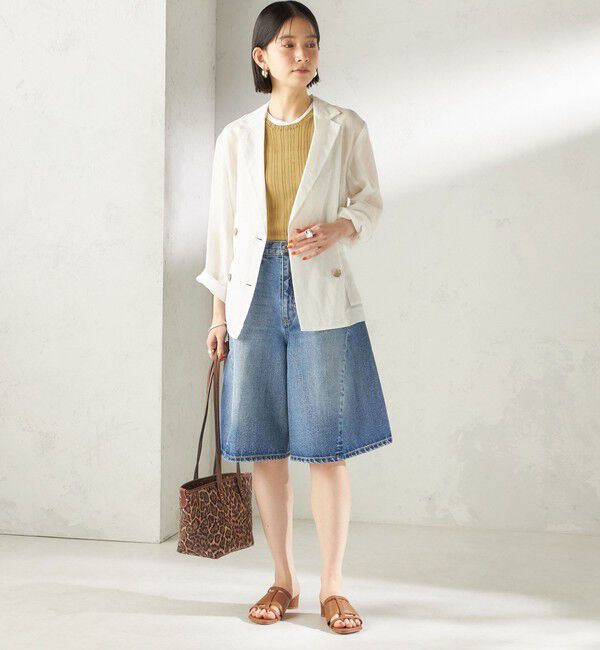 SHIPS for women「《予約》〈手洗い可能〉ラミー 4 ジャケット 26SS」|テーラードジャケット|