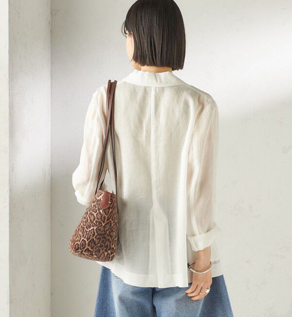 SHIPS for women「《予約》〈手洗い可能〉ラミー 4 ジャケット 26SS」|テーラードジャケット|