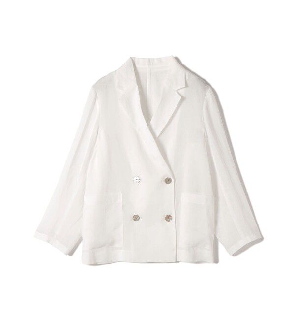 SHIPS for women「《予約》〈手洗い可能〉ラミー 4 ジャケット 26SS」|テーラードジャケット|