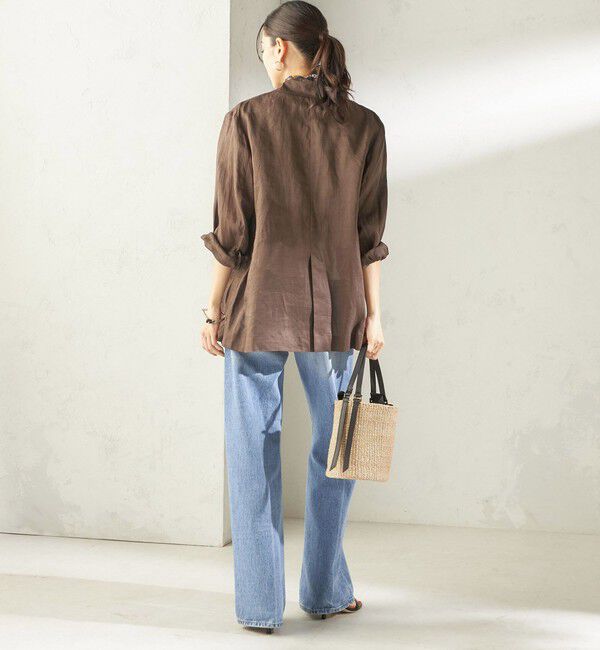 SHIPS for women「《予約》〈手洗い可能〉ラミー 4 ジャケット 26SS」|テーラードジャケット|