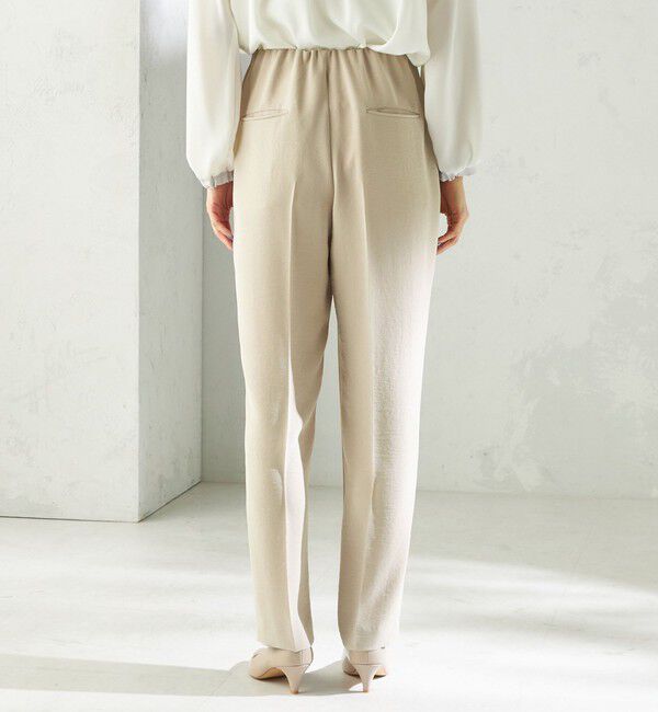 SHIPS for women「《予約》〈接触冷感 / UVカット〉Refinel テーパード パンツ（セレモニー対応可）」|その他|