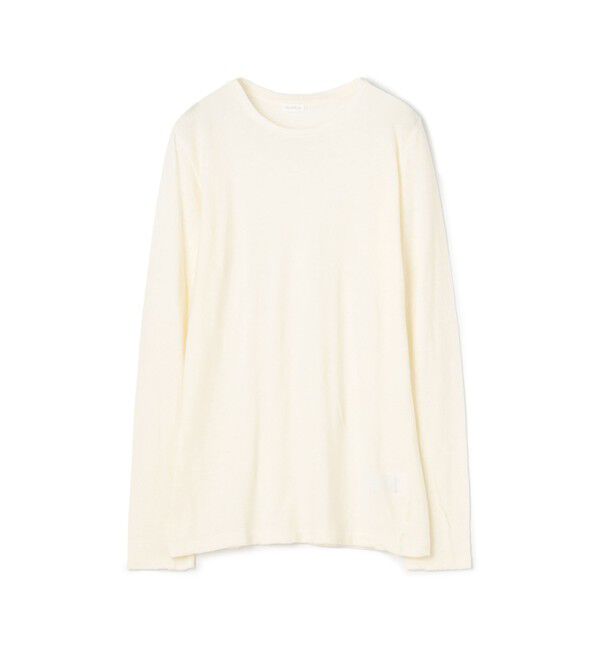 GALERIE VIE「コットンカシミヤ クルーネックプルオーバー」|Tシャツ・カットソー|11 ホワイト