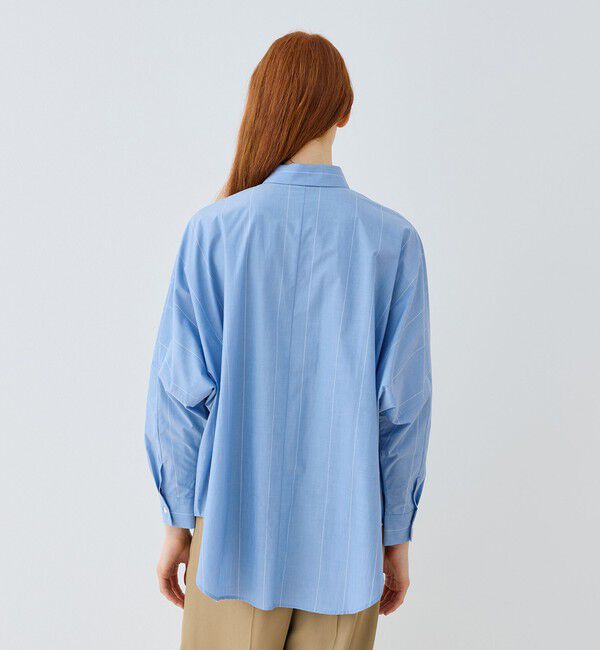 GALERIE VIE「コットンタイプライター レギュラーワイドシャツ」|シャツ・ブラウス|