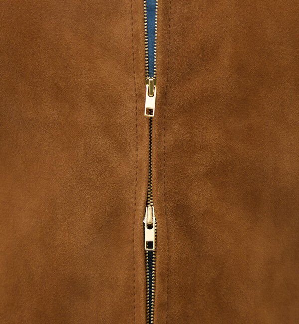 MACPHEE「シープスエード ジップアップブルゾン」|ブルゾン・スタジャン|