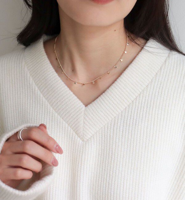 fredy emue「ハートチェーンアジャストネックレス」|ネックレス|