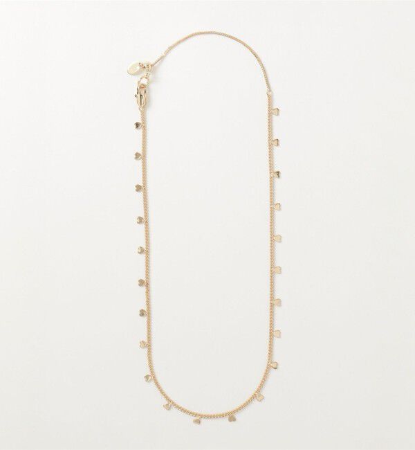 fredy emue「ハートチェーンアジャストネックレス」|ネックレス|